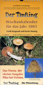 Deckblatt Kalender 2003 Fichtenpilze
