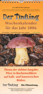 Deckblatt Kalender 2006 Kalkbuchenwaldpilze