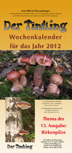 Deckblatt Kalender 2012 Birkenpilze